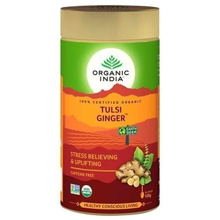 Organic India Infusion Bags - The Original Tulsi Ginger 100 gm Tin