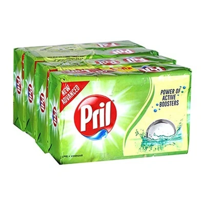 Pril Dishwash Line + Vinegar Pack of 4