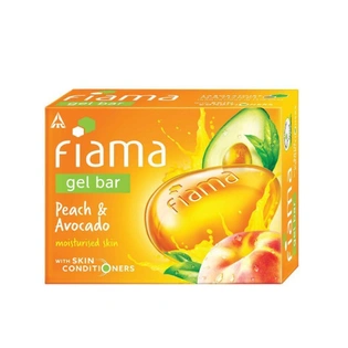 Fiama Mild Dew Gel Bar, Peach and Avocado, 125g