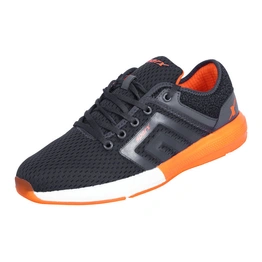 SPARX D.GREY/FL.ORANGE GENTS SPORTS SHOES_SM-346