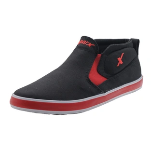 SPARX BLACK/RED GENTS SPORTS SHOES_SM-350