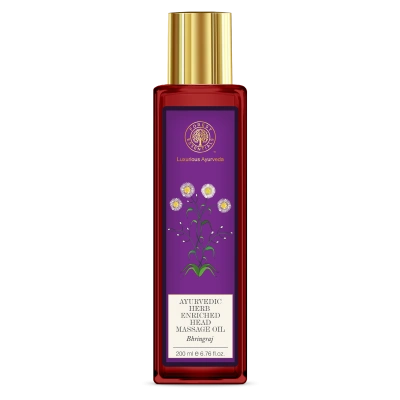 Ayurvedic Herb Enriched Head Massage Oil Bhringraj