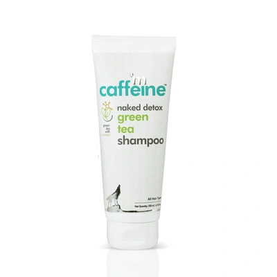 Naked Detox Green Tea Shampoo with Protein, 200ml - SLS & Paraben Free