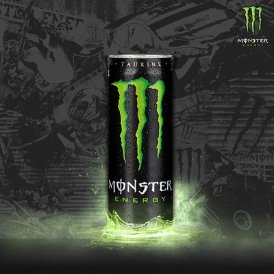 Monster Green Can