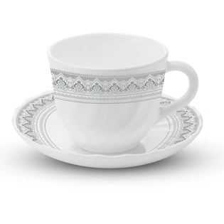 Classic Cup & Fluted Saucer Set