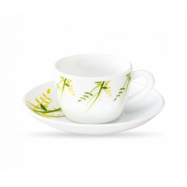 Green Herbs Cup & Saucer Set