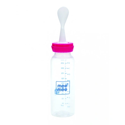 PREMIUM BABY FEEDING BOTTLE WITH SPOON