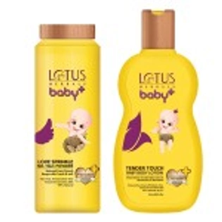 LOTUS HERBALS BABY+ COMBO PACK (POWDER-100GM+ LOTION-200ML)