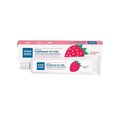 FLUORIDE-FREE MILD TODDLER TOOTHPASTE (STRAWBERRY FLAVOUR)