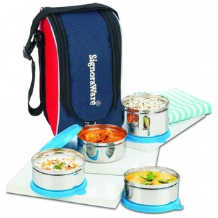 Executive Maxx Fresh Steel Lunch Box