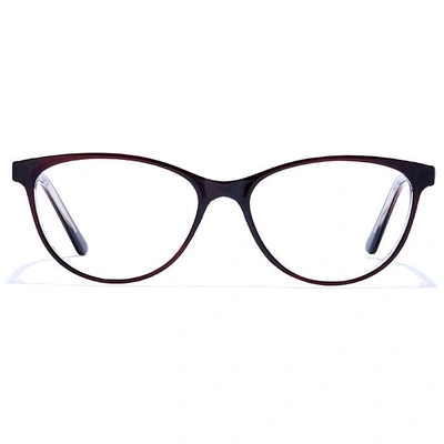 GRAVIATE by Coolwinks E12A6684 Glossy Black Full Frame Cateye Eyeglasses for Women