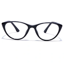 GRAVIATE by Coolwinks E12A7652 Glossy Black Full Frame Cateye Eyeglasses for Women