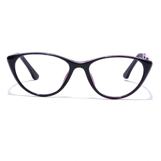 GRAVIATE by Coolwinks E12C7653 Glossy Black Full Frame Cateye Eyeglasses for Women