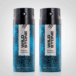 Wild Stone Hydra Energy Deodorant – 150 ml each (Pack of 2)