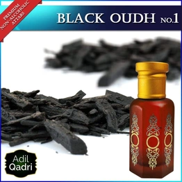 Adilqadri Black Oudh No.1 Premium Quality Attar