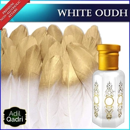 Adilqadri White Oudh Premium Quality Attar