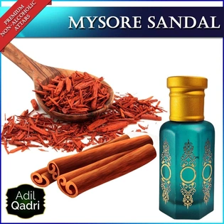 Adilqadri Mysore Sandal (Chandan) Premium Quality Attar