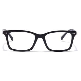 GRAVIATE by Coolwinks E12A7127 Matte Black Full Frame Rectangle Eyeglasses for Kids