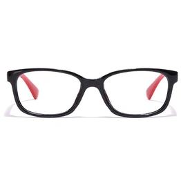 GRAVIATE by Coolwinks E12B7120 Glossy Black Full Frame Rectangle Eyeglasses for Kids