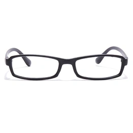 GRAVIATE by Coolwinks E12B7141 Matte Black Full Frame Rectangle Eyeglasses for Kids