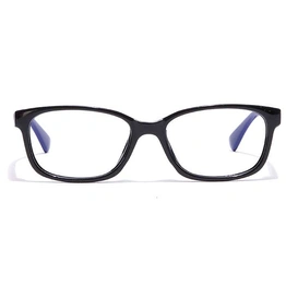 GRAVIATE by Coolwinks E12C7121 Glossy Black Full Frame Rectangle Eyeglasses for Kids