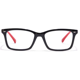 GRAVIATE by Coolwinks E12C7125 Glossy Black Full Frame Rectangle Eyeglasses for Kids