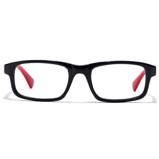 GRAVIATE by Coolwinks E12C7136 Glossy Black Full Frame Rectangle Eyeglasses for Kids