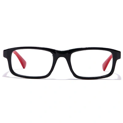 GRAVIATE by Coolwinks E12C7136 Glossy Black Full Frame Rectangle Eyeglasses for Kids