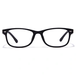 GRAVIATE by Coolwinks E12C7144 Matte Black Full Frame Rectangle Eyeglasses for Kids