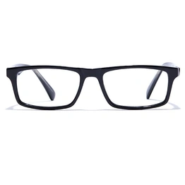 GRAVIATE by Coolwinks E12C7757 Glossy Black Full Frame Rectangle Eyeglasses for Kids