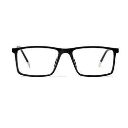 GRAVIATE by Coolwinks E12A5614 Glossy Black Full Frame Rectangle Eyeglasses for Men and Women