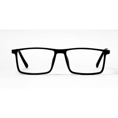 GRAVIATE by Coolwinks E12A5626 Matte Black Full Frame Rectangle Eyeglasses for Men and Women