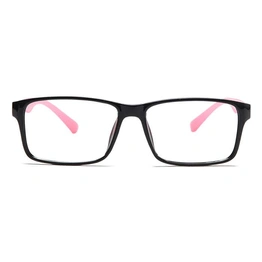 GRAVIATE by Coolwinks E12A5896 Glossy Black Full Frame Rectangle Eyeglasses for Men and Women