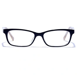 GRAVIATE by Coolwinks E12A6474 Glossy Black Full Frame Rectangle Eyeglasses for Men and Women