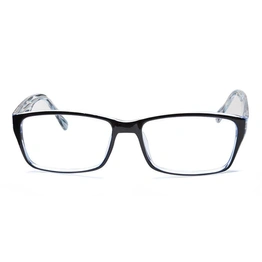 GRAVIATE by Coolwinks E12A6550 Glossy Black Full Frame Rectangle Eyeglasses for Men and Women