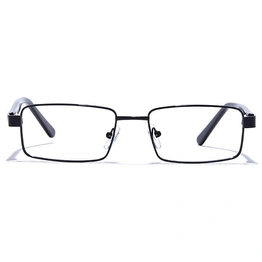 GRAVIATE by Coolwinks E12A6822 Glossy Black Full Frame Rectangle Eyeglasses for Men and Women