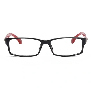 GRAVIATE by Coolwinks E12A6912 Glossy Black Full Frame Rectangle Eyeglasses for Men and Women