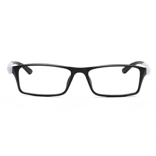 GRAVIATE by Coolwinks E12A6921 Matte Black Full Frame Rectangle Eyeglasses for Men and Women