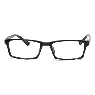 GRAVIATE by Coolwinks E12A6924 Glossy Black Full Frame Rectangle Eyeglasses for Men and Women