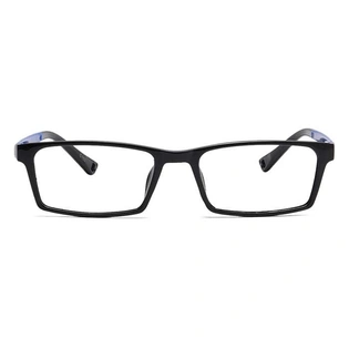 GRAVIATE by Coolwinks E12A6925 Glossy Black Full Frame Rectangle Eyeglasses for Men and Women