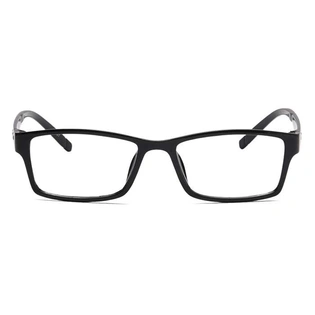 GRAVIATE by Coolwinks E12A6926 Glossy Black Full Frame Rectangle Eyeglasses for Men and Women