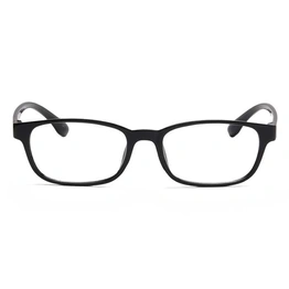 GRAVIATE by Coolwinks E12A6931 Glossy Black Full Frame Rectangle Eyeglasses for Men and Women