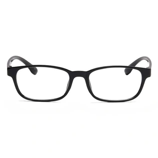 GRAVIATE by Coolwinks E12A6931 Glossy Black Full Frame Rectangle Eyeglasses for Men and Women