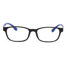 GRAVIATE by Coolwinks E12A6932 Glossy Black Full Frame Rectangle Eyeglasses for Men and Women