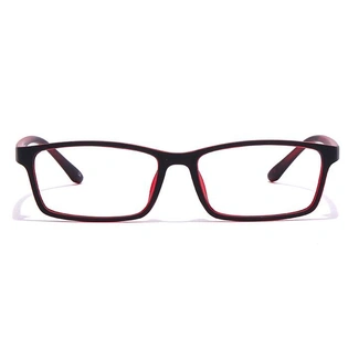 GRAVIATE by Coolwinks E12A6964 Matte Black Full Frame Rectangle Eyeglasses for Men and Women