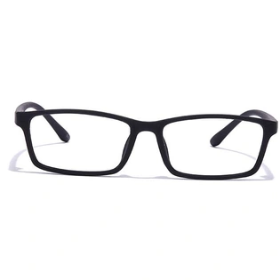 GRAVIATE by Coolwinks E12A6965 Matte Black Full Frame Rectangle Eyeglasses for Men and Women