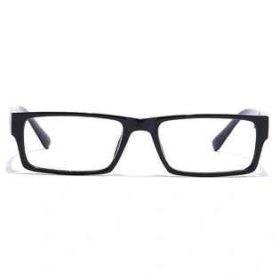 GRAVIATE by Coolwinks E12A6990 Glossy Black Full Frame Rectangle Eyeglasses for Men and Women