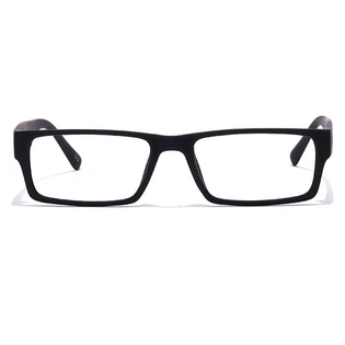 GRAVIATE by Coolwinks E12A6991 Matte Black Full Frame Rectangle Eyeglasses for Men and Women