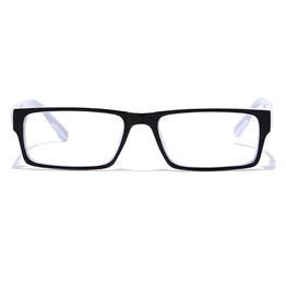 GRAVIATE by Coolwinks E12A6992 Glossy Black Full Frame Rectangle Eyeglasses for Men and Women