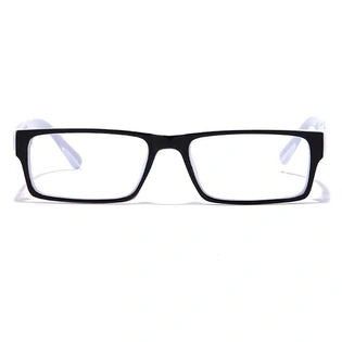 GRAVIATE by Coolwinks E12A6992 Glossy Black Full Frame Rectangle Eyeglasses for Men and Women